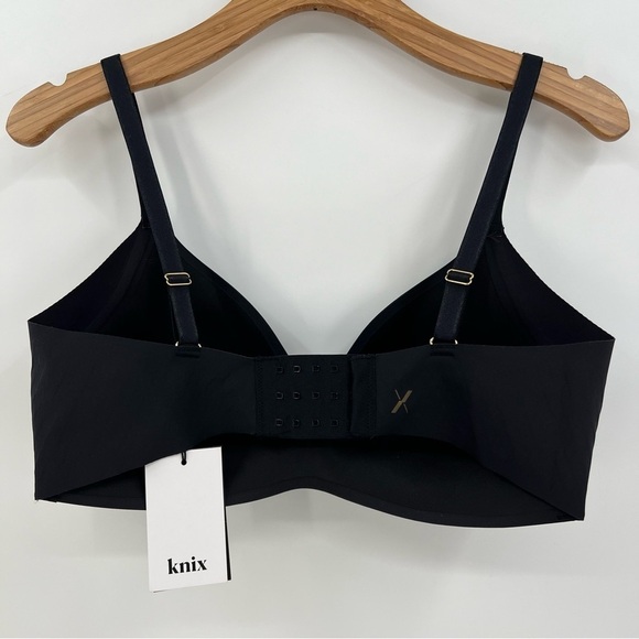 Knix WingWoman Wire Free Bra Size 7 in Black NWT - Picture 13 of 13